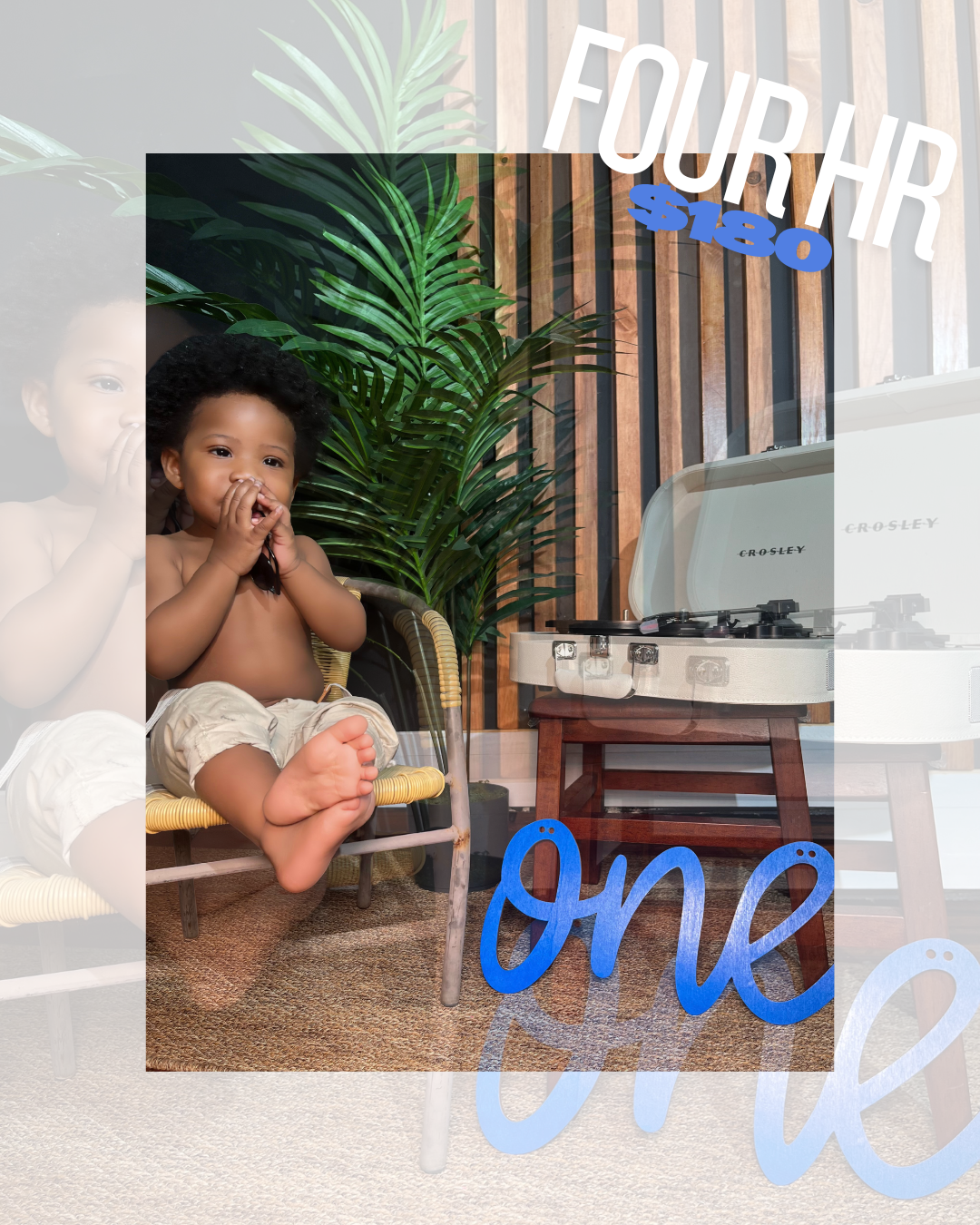 4 hour booking